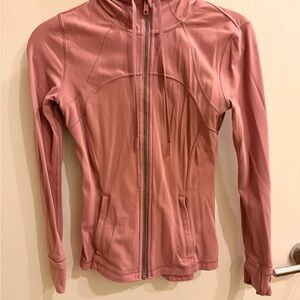 Lululemon define hooded Jacket nulu size 4 rose blush